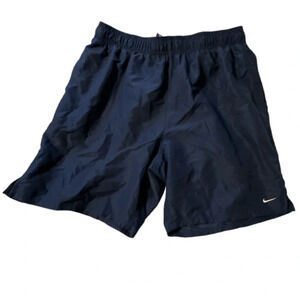 Nike Retro Style Classic Shorts Blue with drawstring Men’s Sz XXL